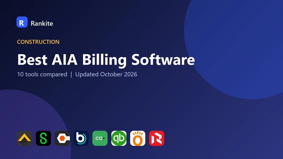 Best AIA Billing Software in 2026: 10 Tools Compared
