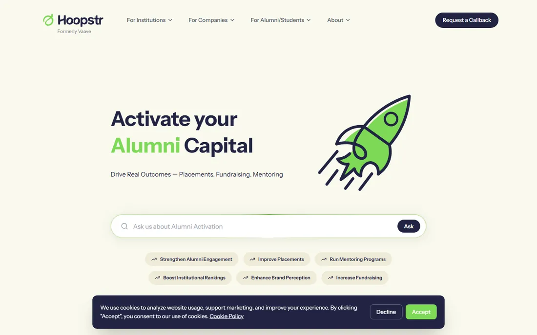 Hoopstr homepage