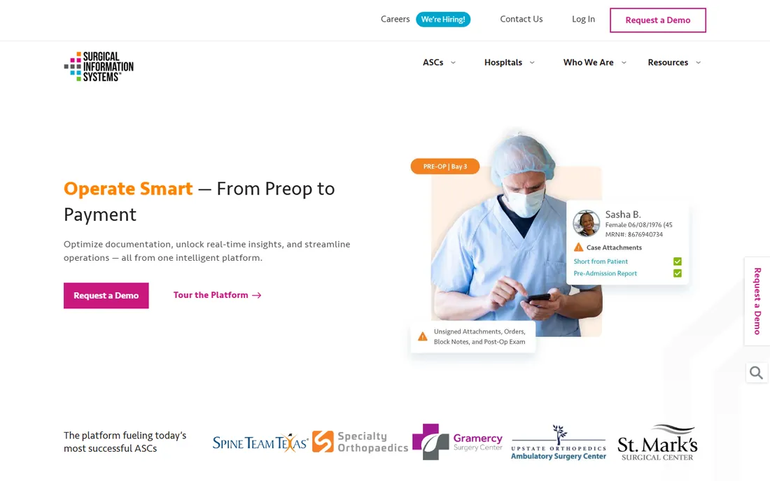 Surgical Notes homepage