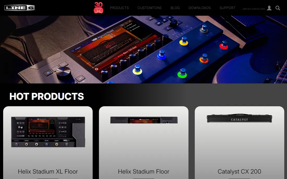 Helix Native homepage