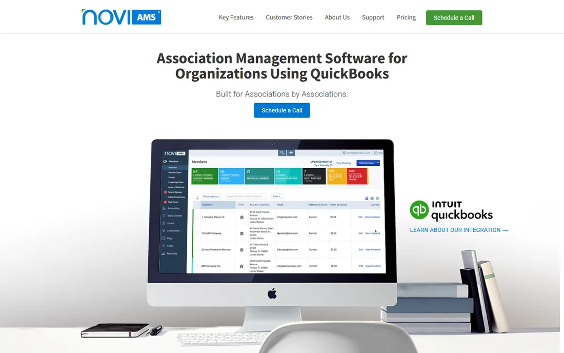 Novi AMS homepage