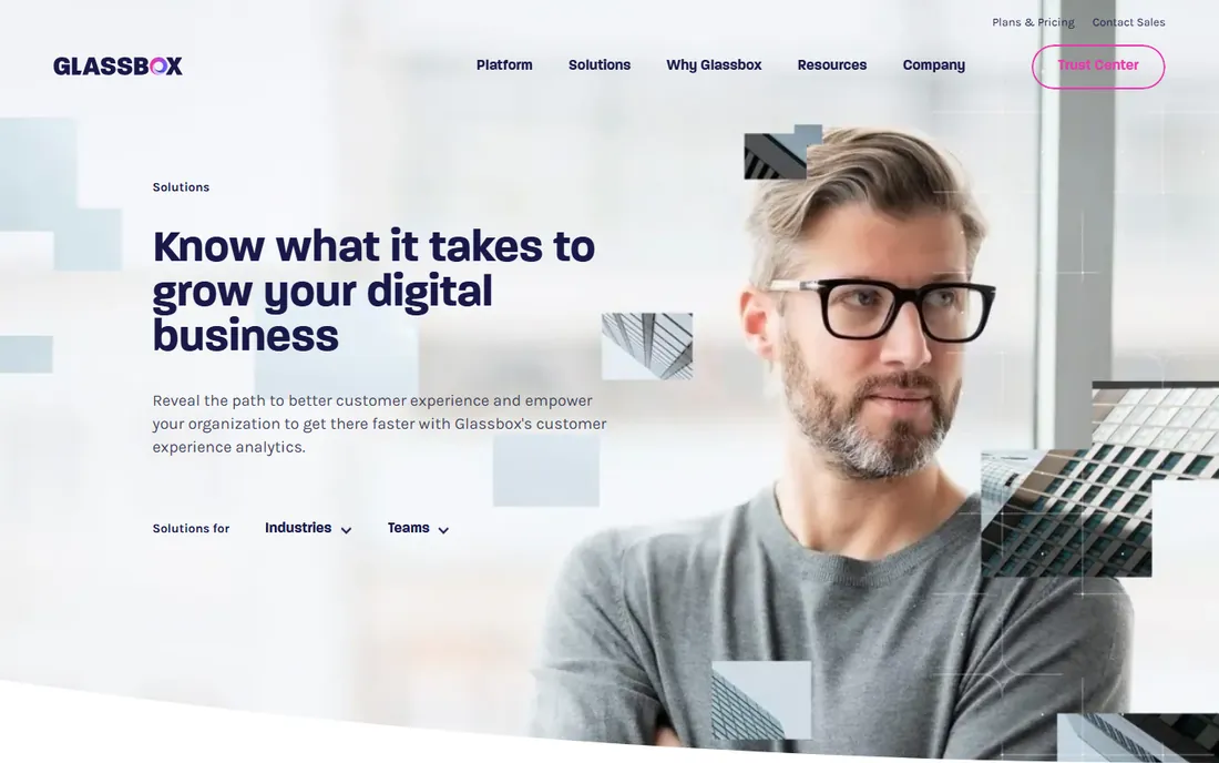 Glassbox homepage