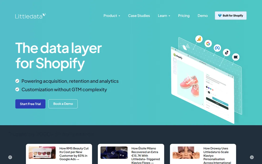 Littledata homepage