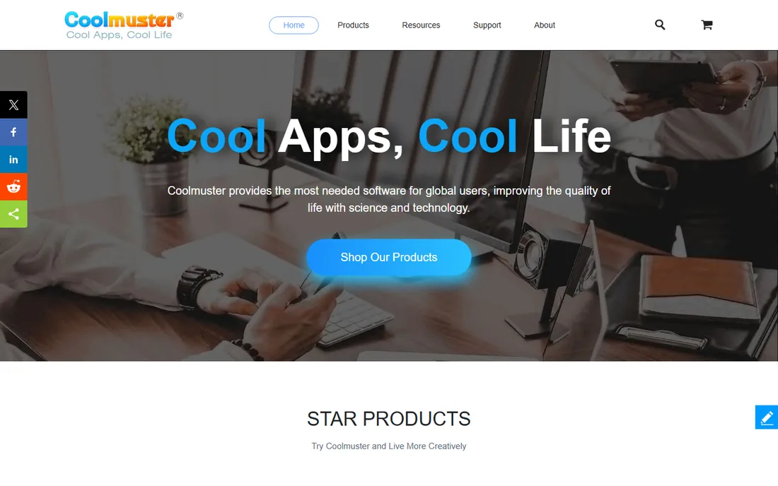 Coolmuster Android Backup Manager homepage