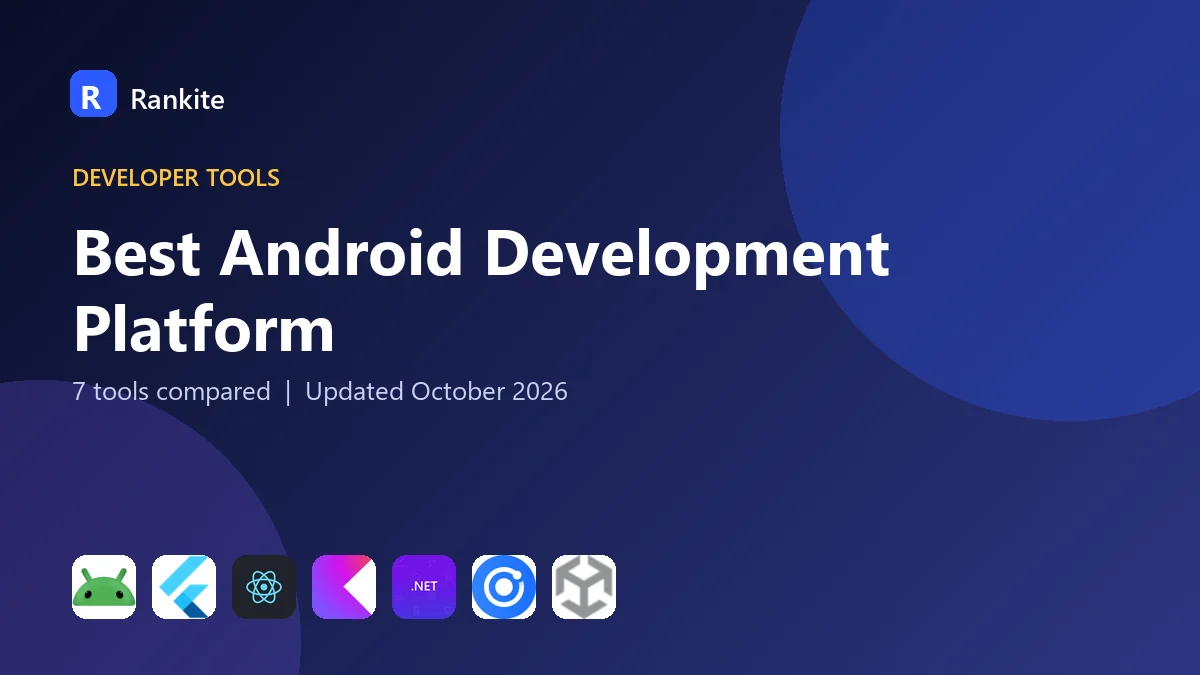 Best Android Development Platform: 7 Tools Compared