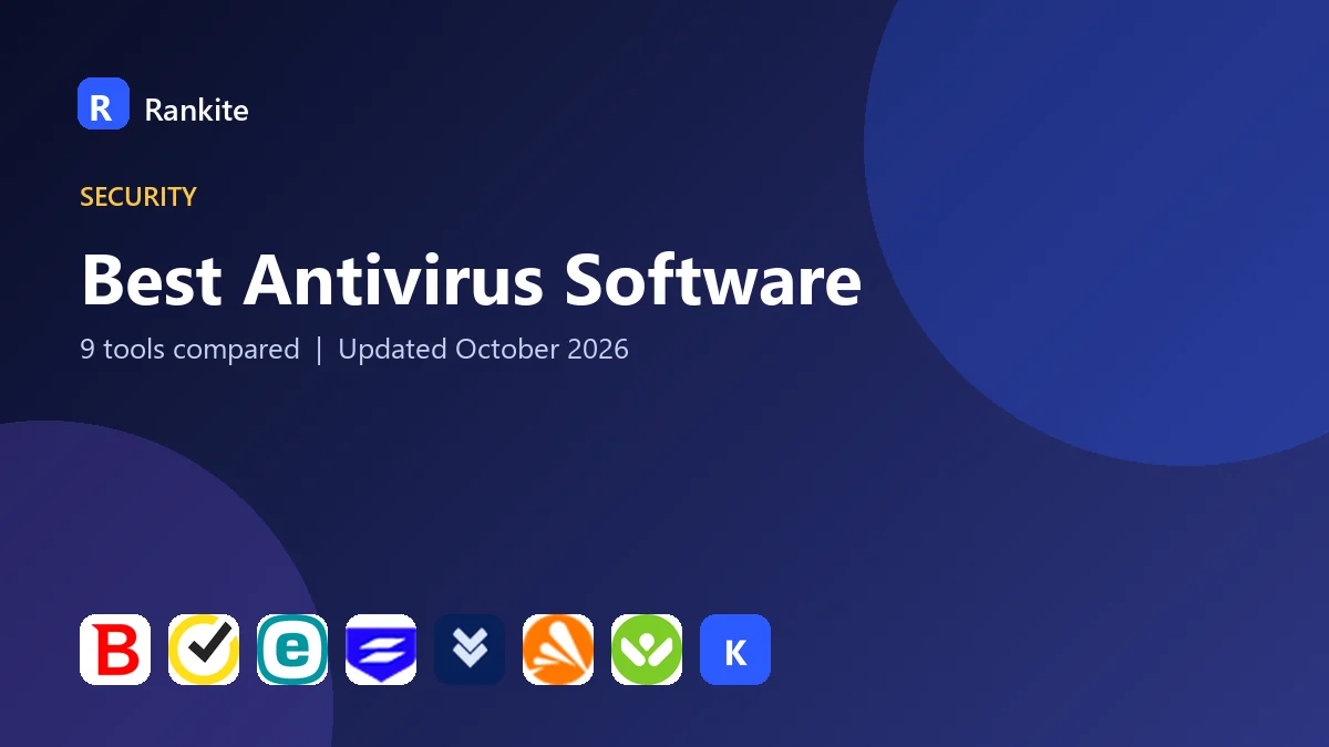 Best Antivirus Software in 2026: 9 Tools Compared