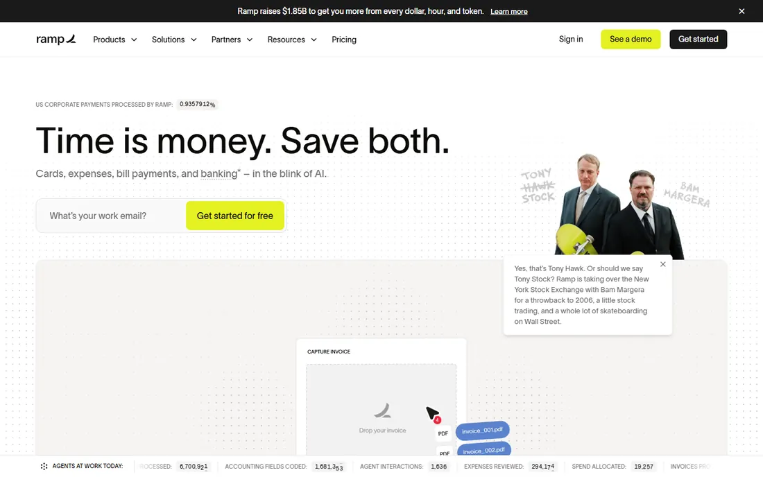 Ramp homepage