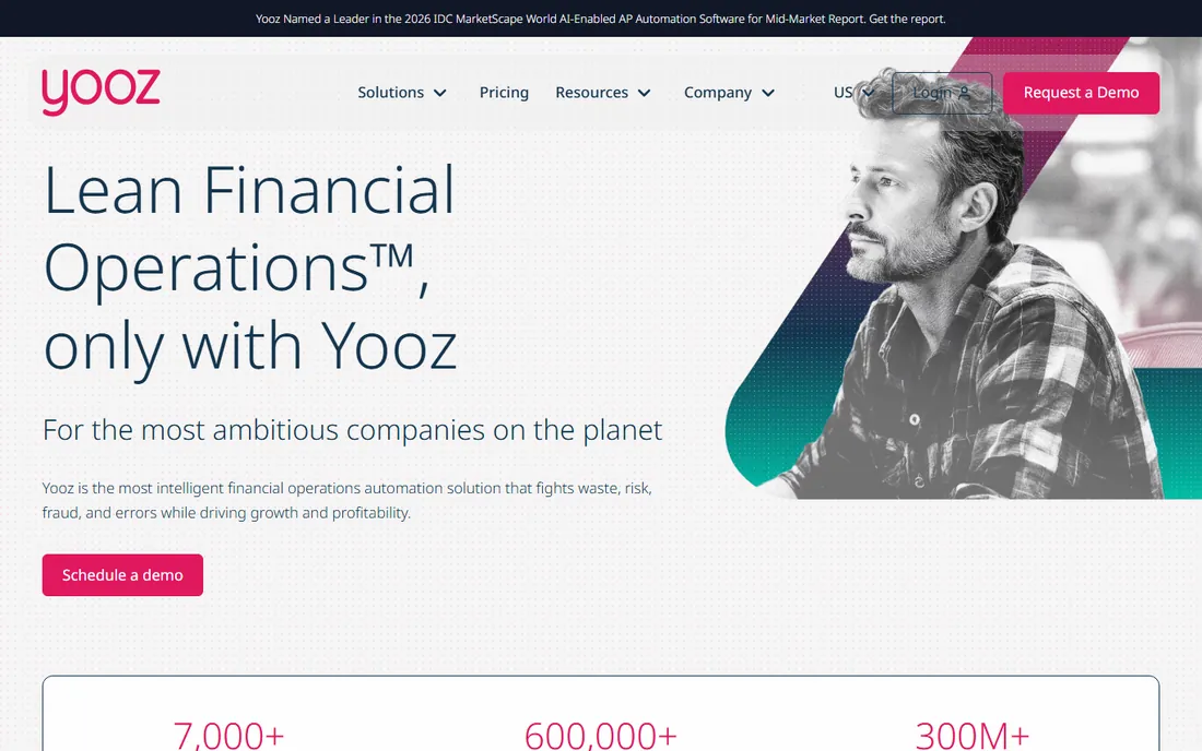 Yooz homepage