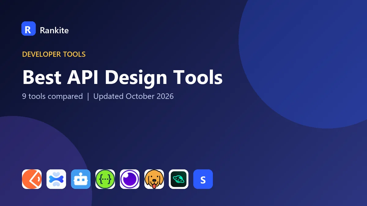Best API Design Tools in 2026: 9 Tools Compared
