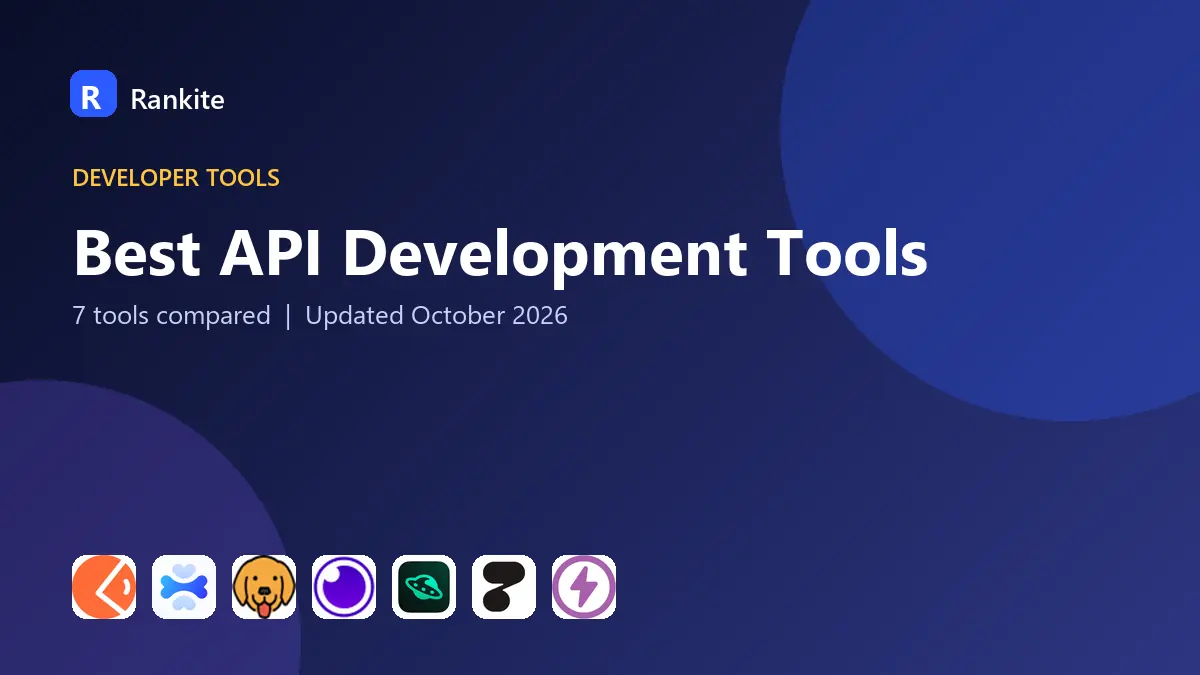 Best API Development Tools in 2026: 7 Tools Compared