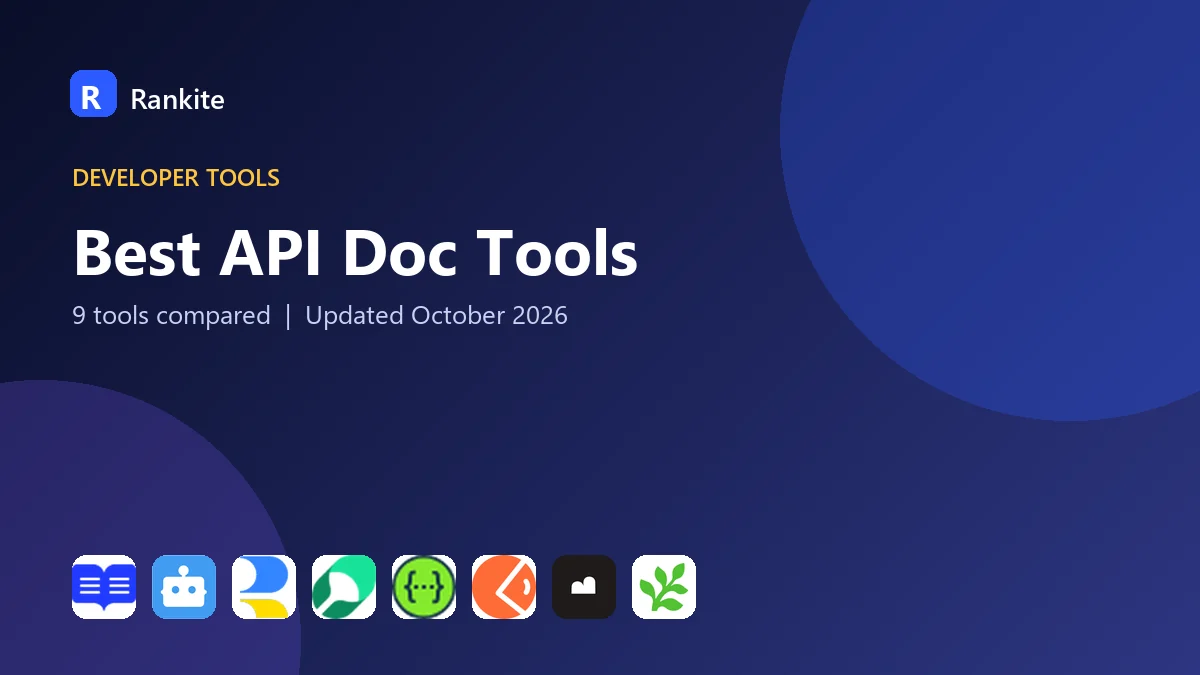 Best API Doc Tools in 2026: 9 Tools Compared