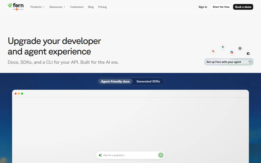 Fern homepage