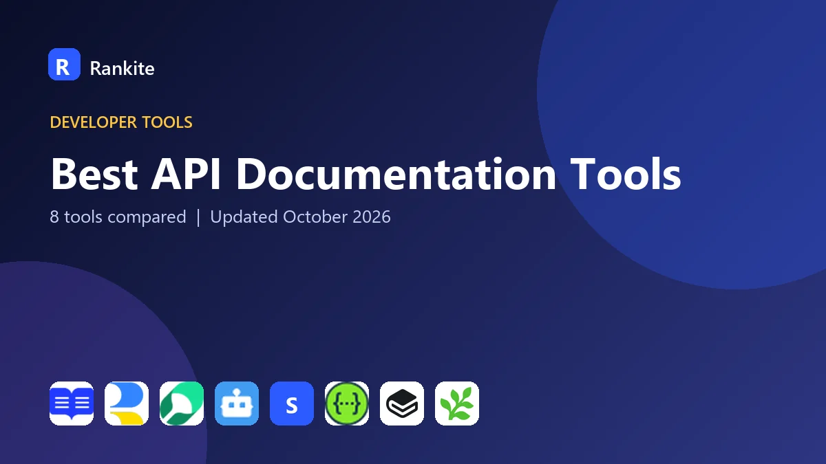 Best API Documentation Tools in 2026: 8 Tools Compared
