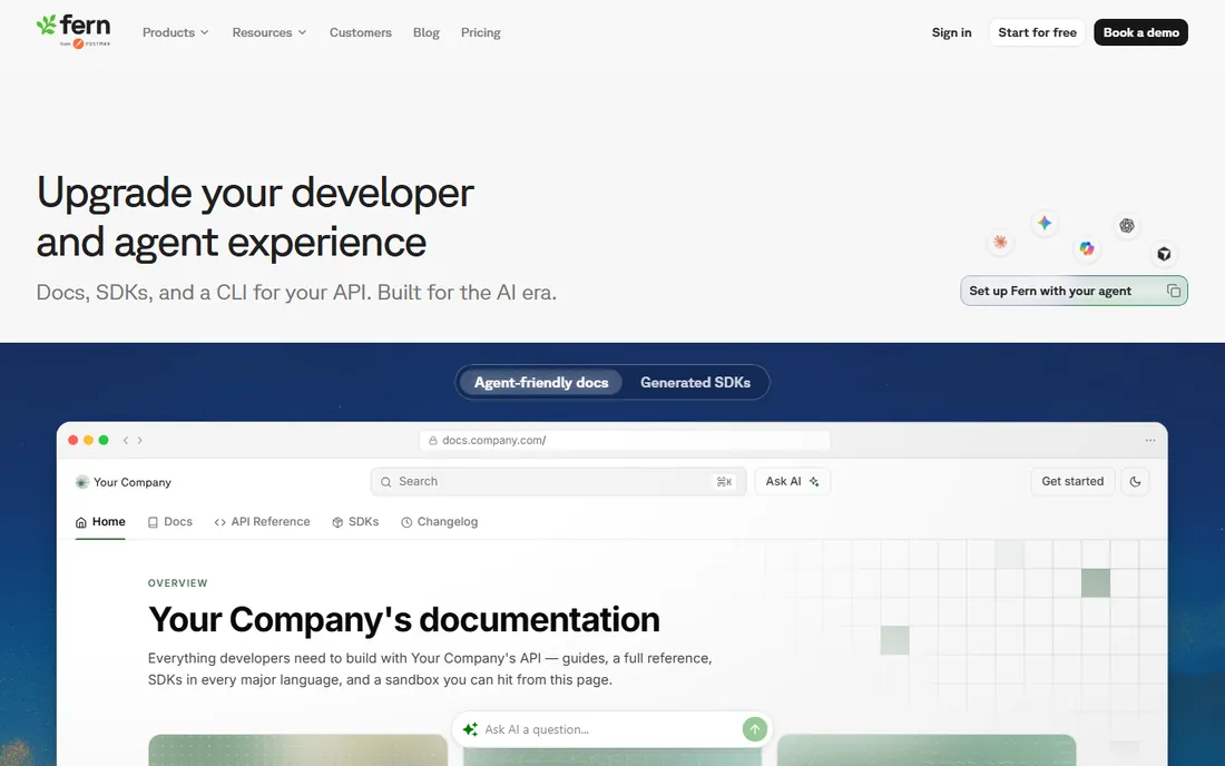 Fern homepage
