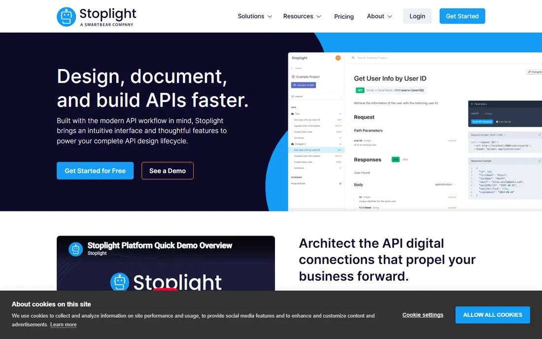 Stoplight homepage