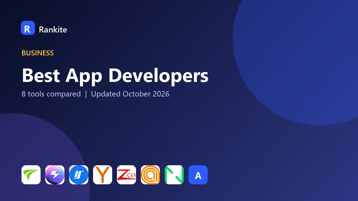 Best App Developers in 2026: 8 Agencies Compared