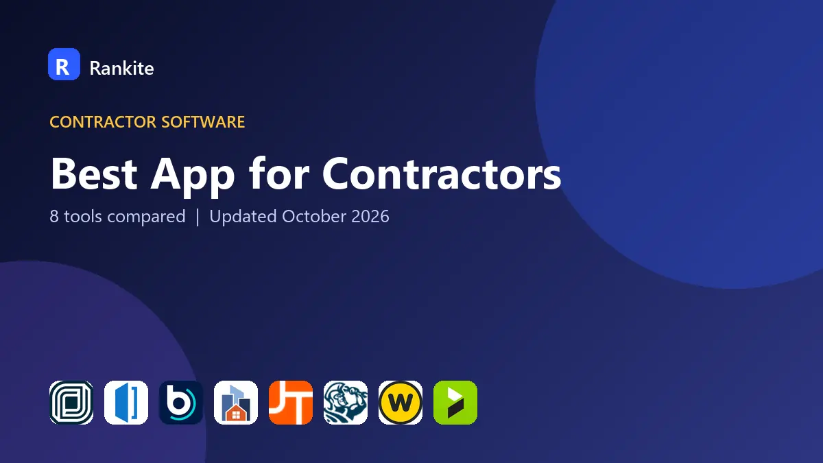 Best App for Contractors in 2026: 8 Apps Compared