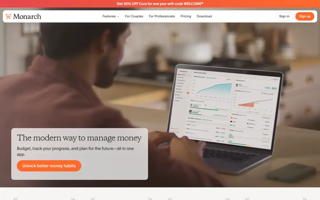 Monarch homepage