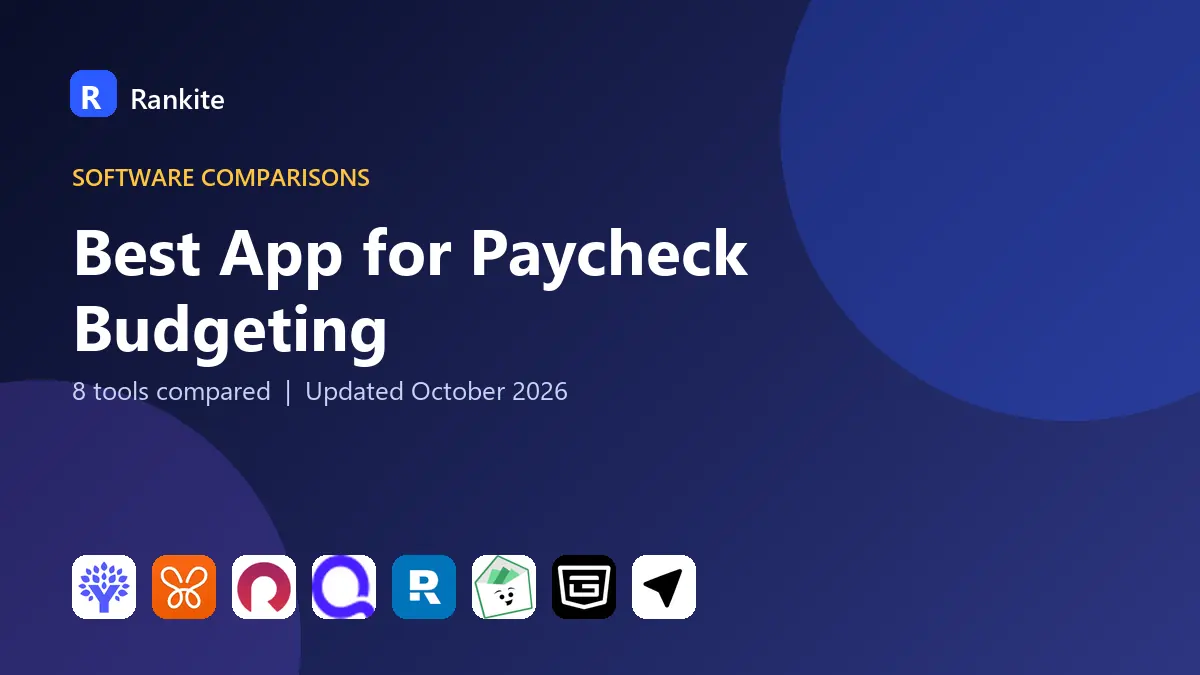 Best App for Paycheck Budgeting in 2026: 8 Apps Compared