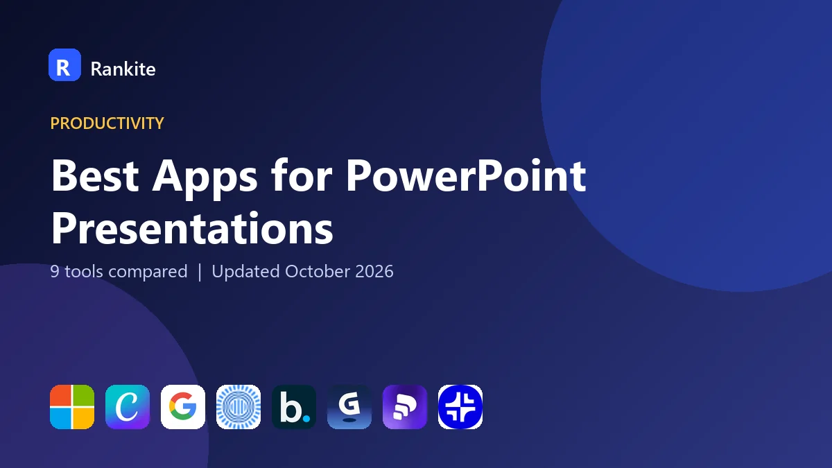 Best Apps for PowerPoint Presentations in 2026: 9 Apps Compared