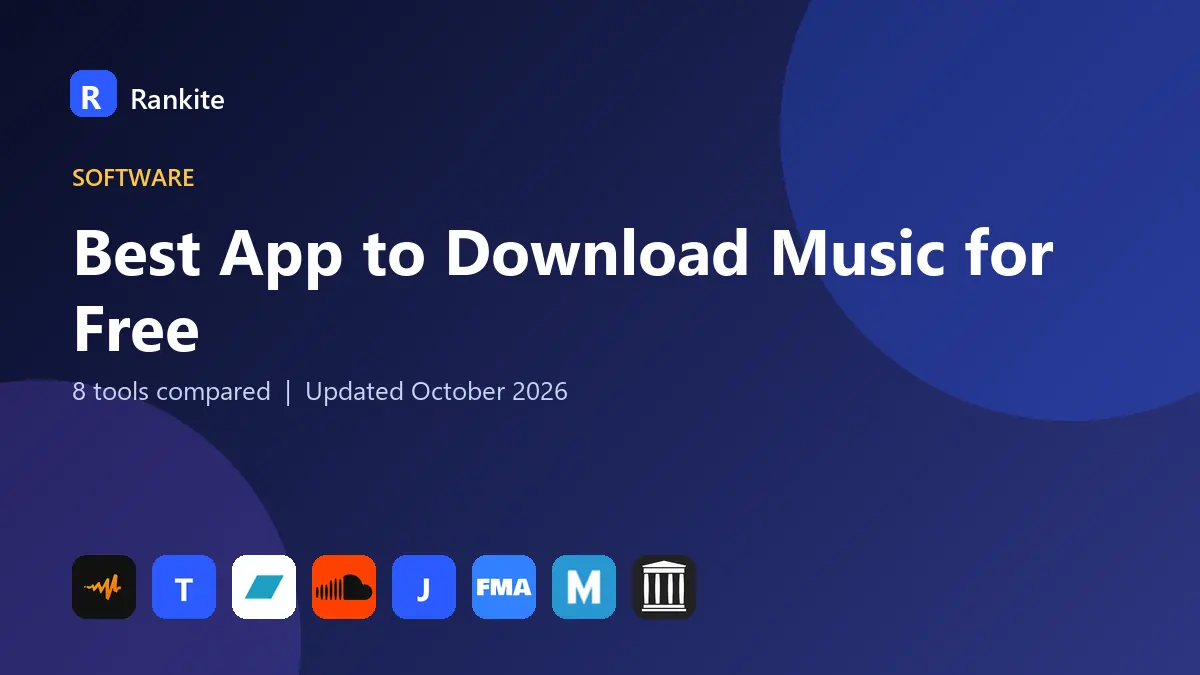 Best App to Download Music for Free in 2026: 8 Legal Options Compared