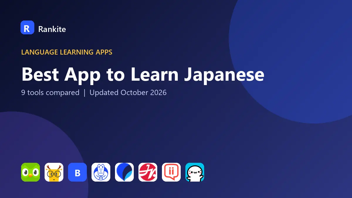 Best App to Learn Japanese in 2026: 9 Apps Compared