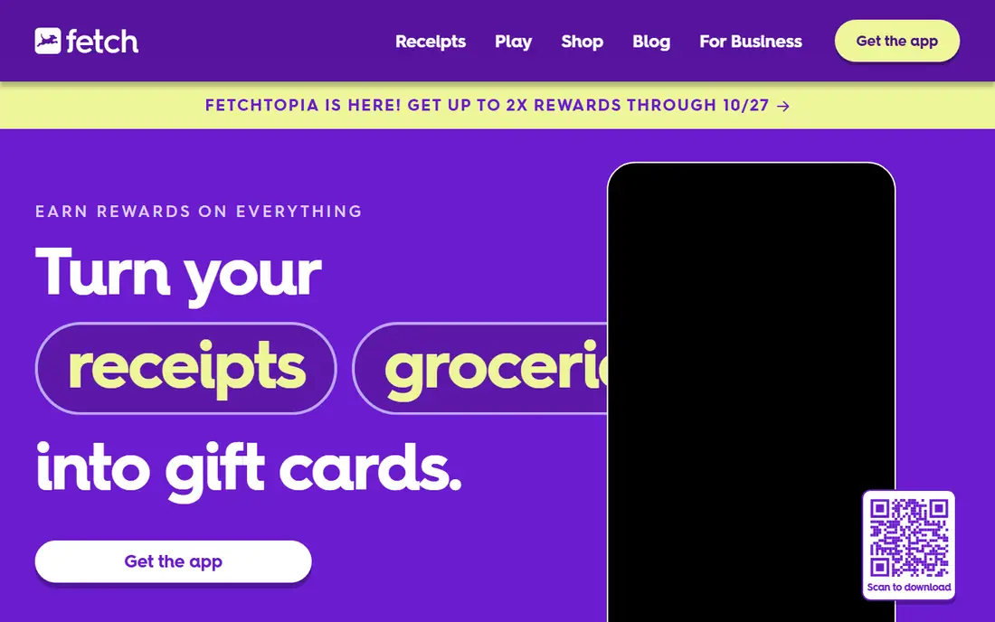 Fetch homepage