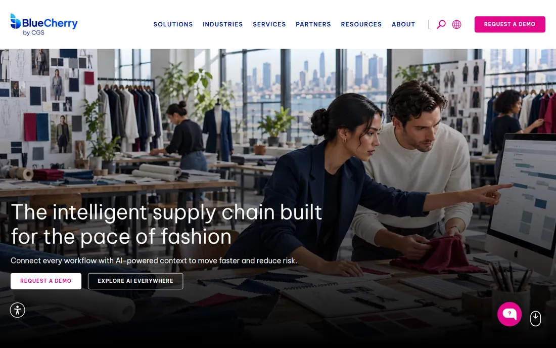 BlueCherry homepage