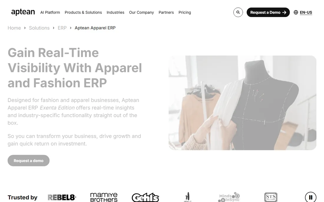 Exenta homepage