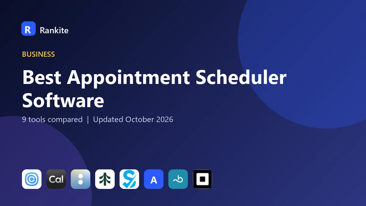 Best Appointment Scheduler Software in 2026: 9 Tools Compared