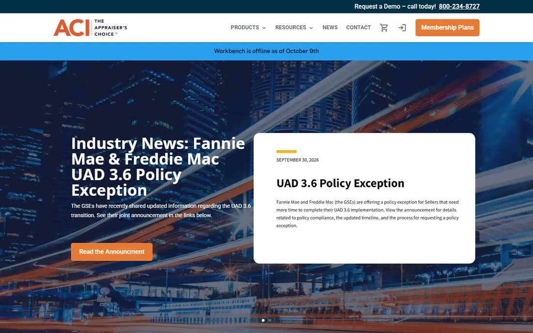ACI homepage