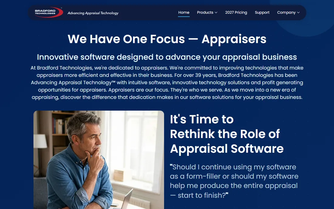 ClickFORMS homepage