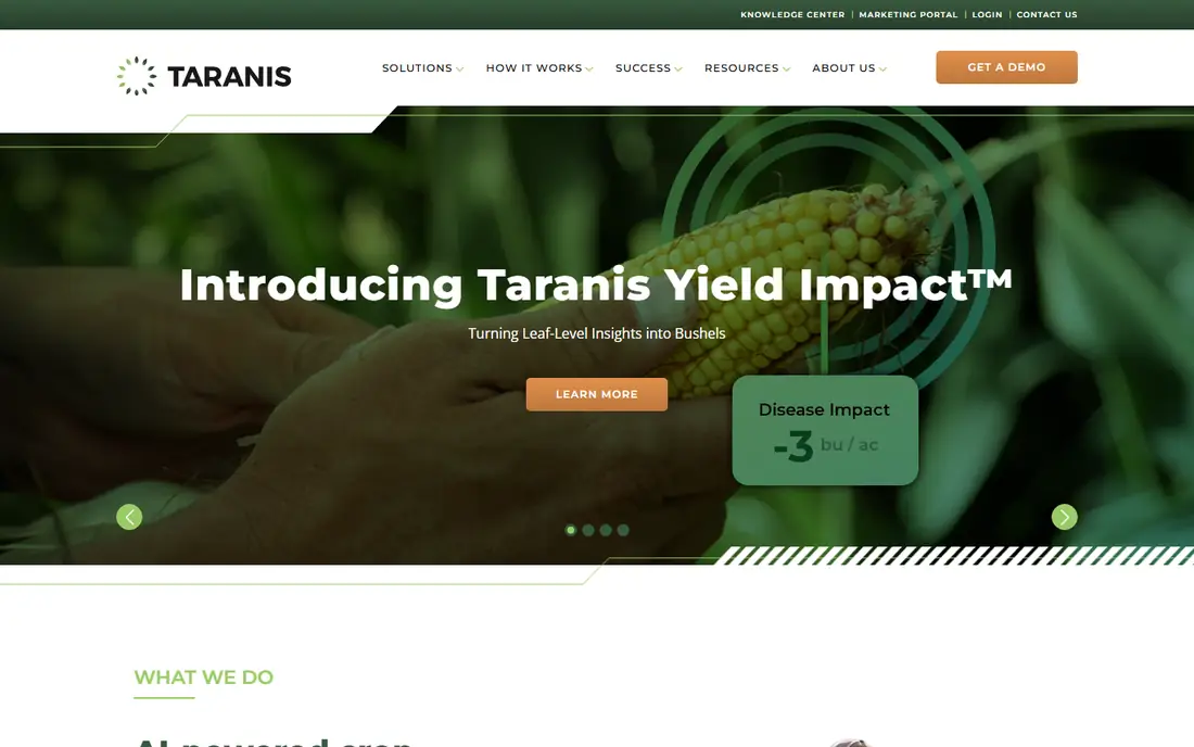 Taranis homepage