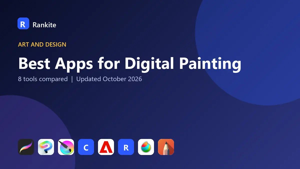 Best Apps for Digital Painting in 2026: 8 Apps Compared