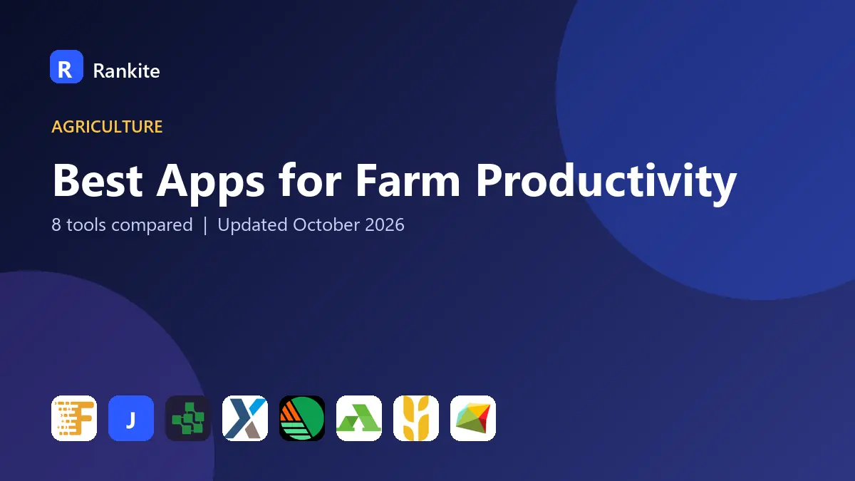 Best Apps for Farm Productivity in 2026: 8 Tools Compared