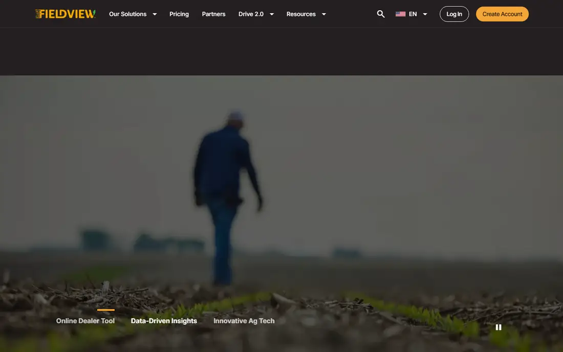 Climate FieldView homepage