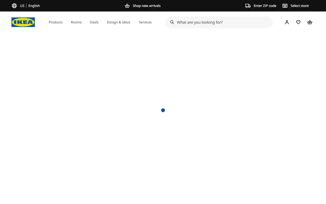 IKEA Kreativ homepage