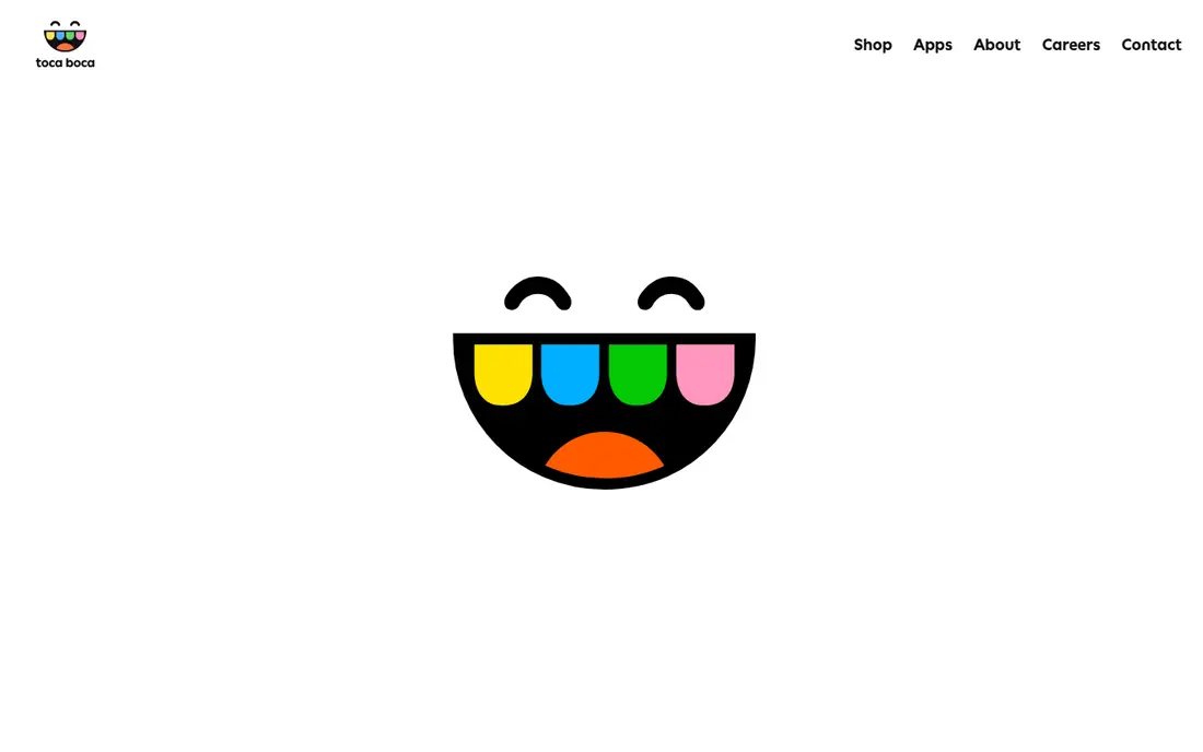 Toca Lab Elements homepage