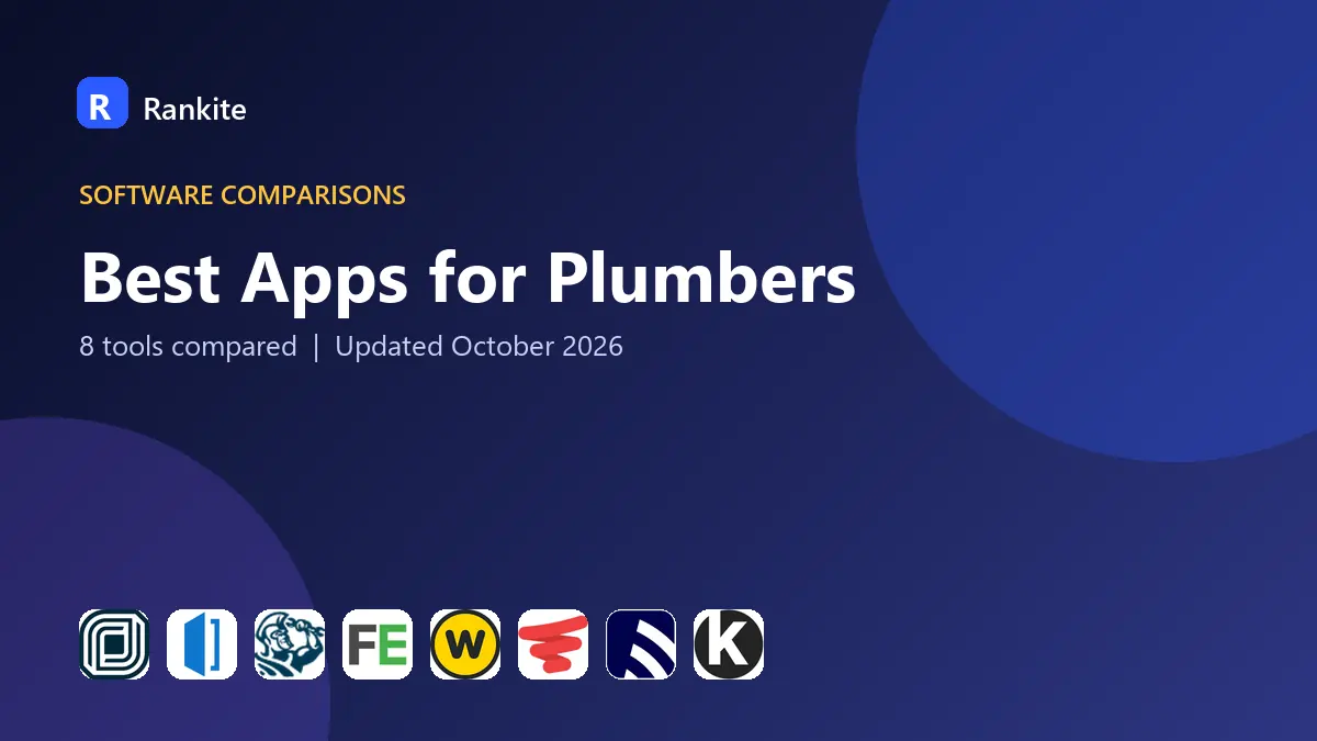 Best Apps for Plumbers in 2026: 8 Apps Compared