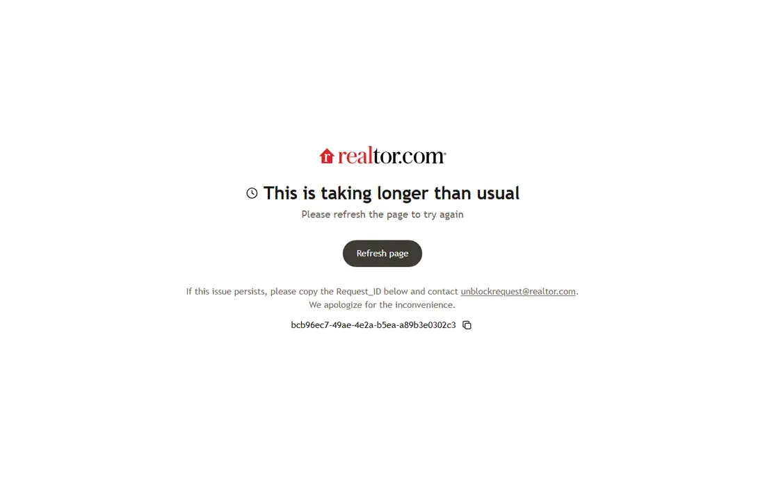 Realtor.com homepage