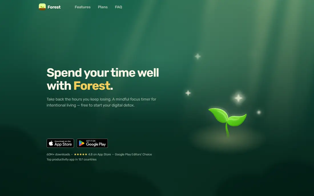 Forest homepage