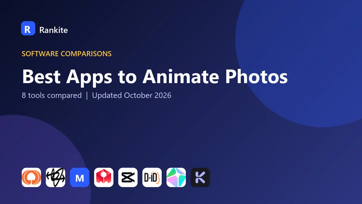 Best Apps to Animate Photos in 2026: 8 Apps Compared