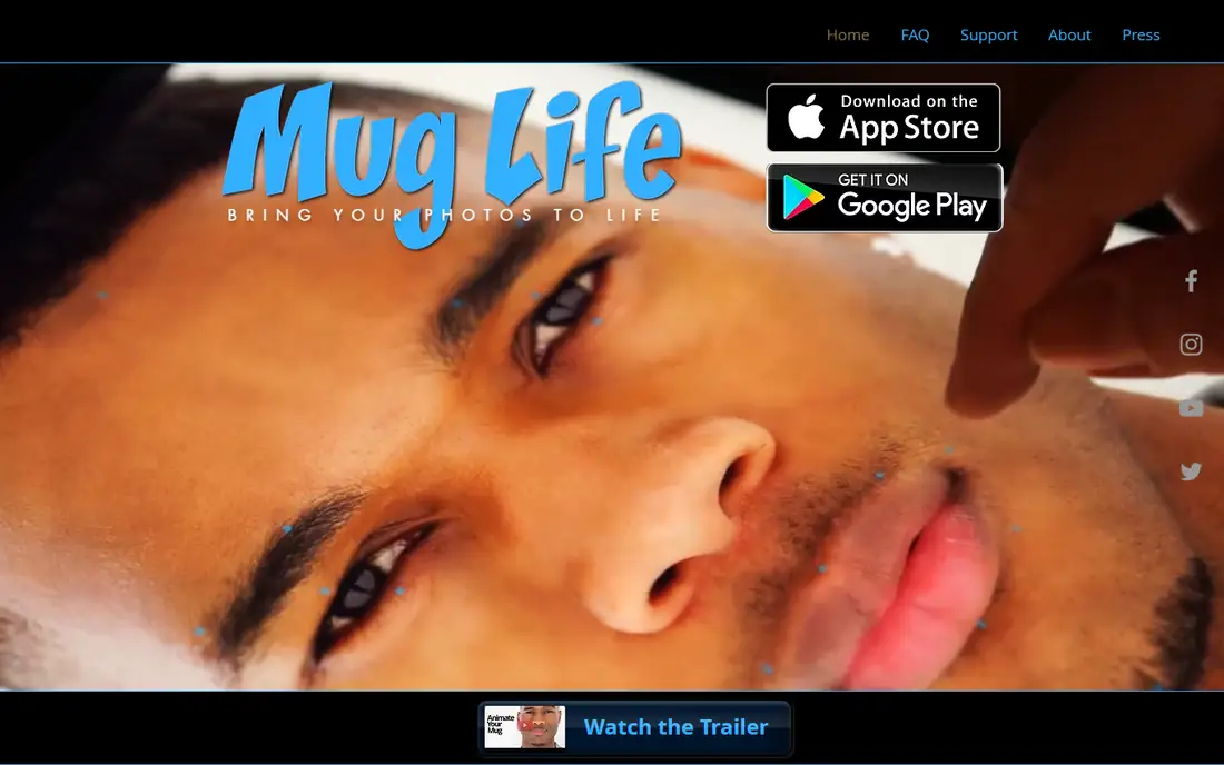 Mug Life homepage