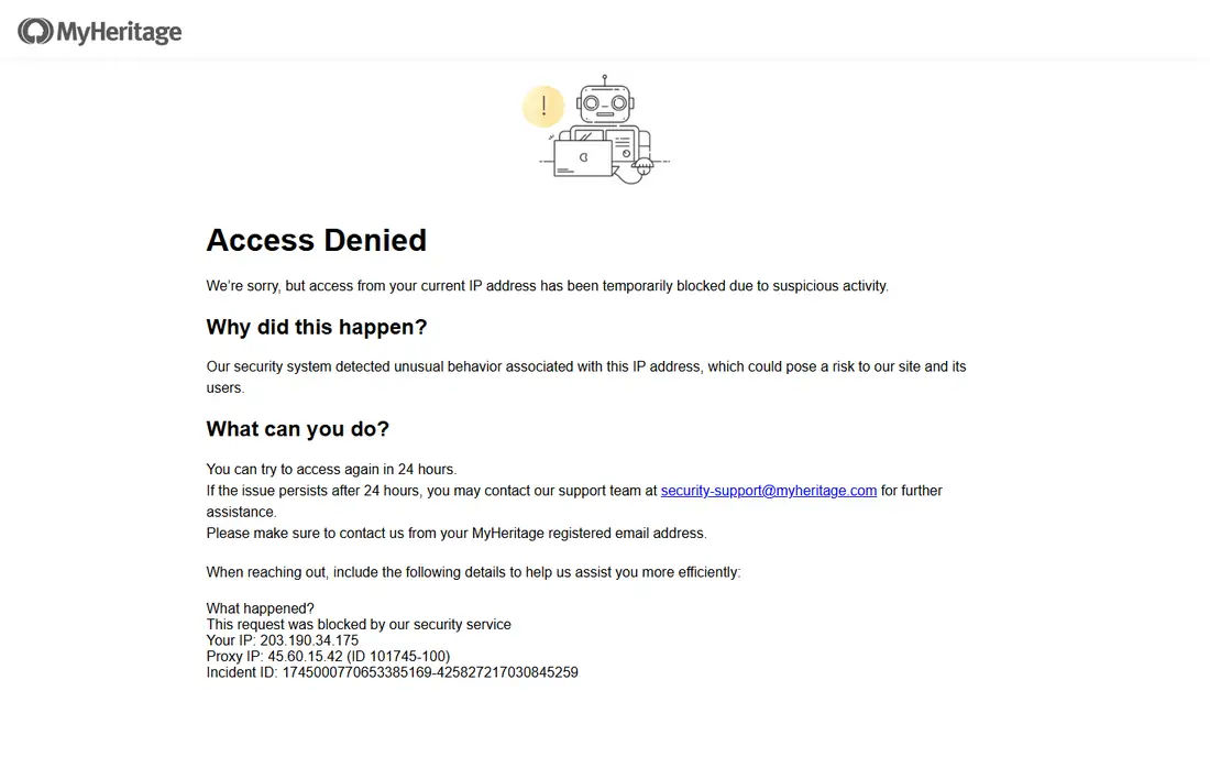 MyHeritage Deep Nostalgia homepage