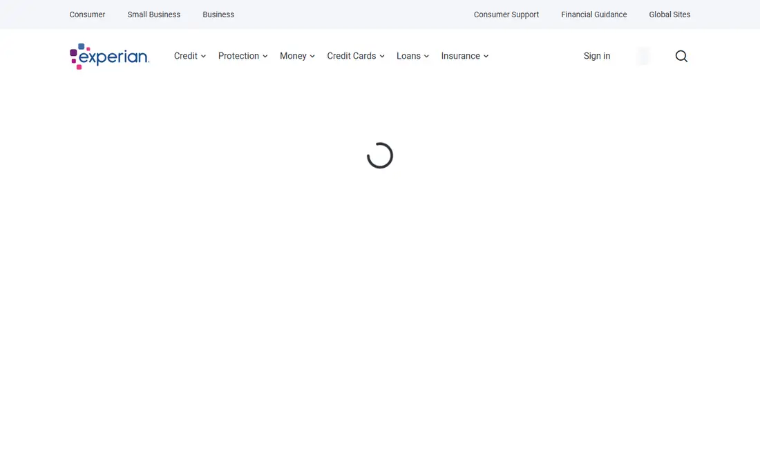 Experian Boost homepage