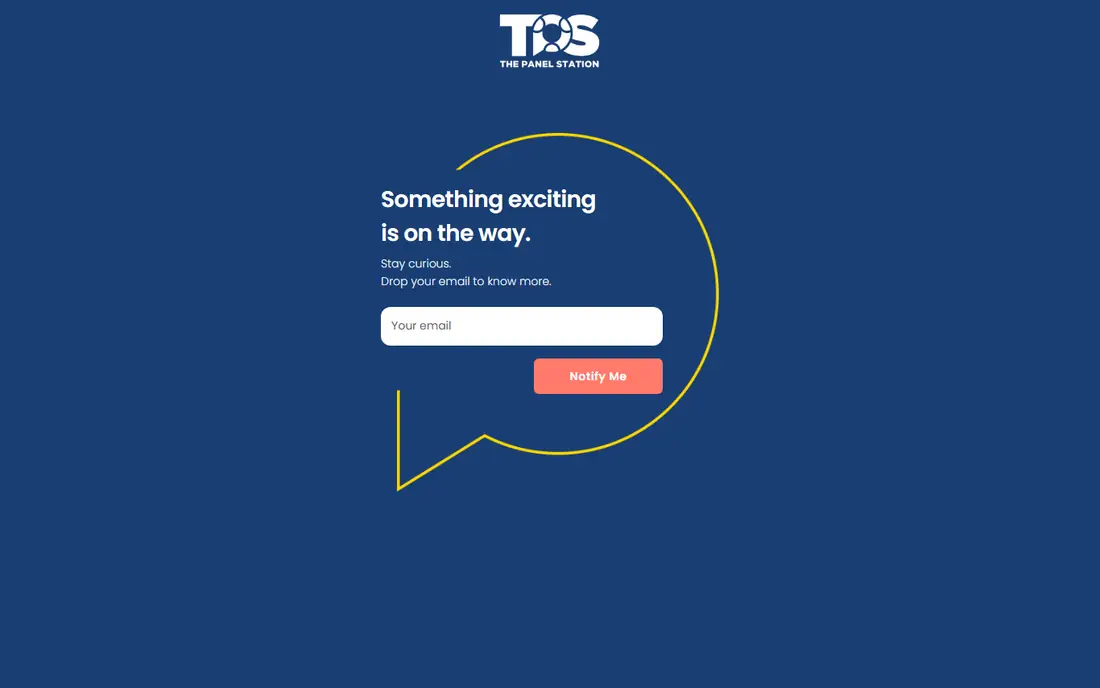 The Panel Station homepage