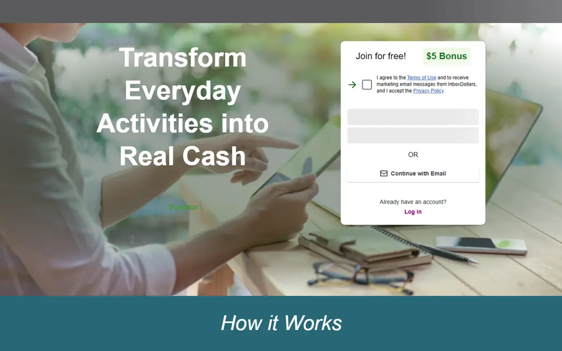 InboxDollars homepage