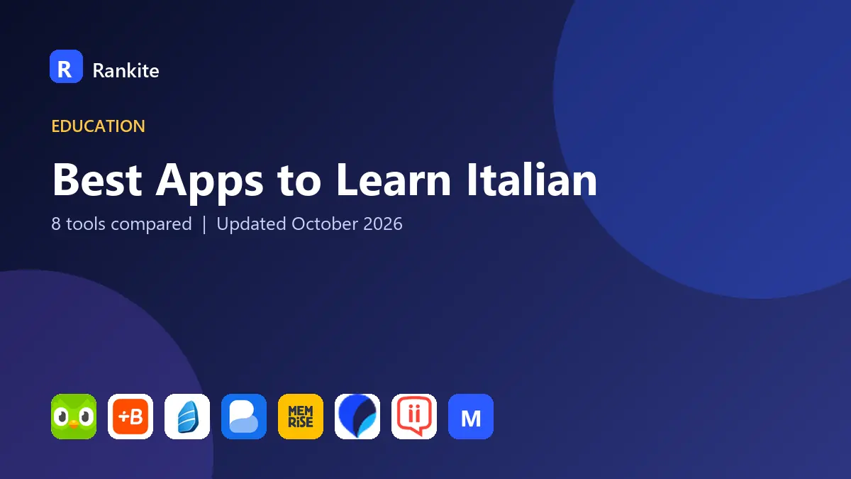 Best Apps to Learn Italian: 8 Apps Compared