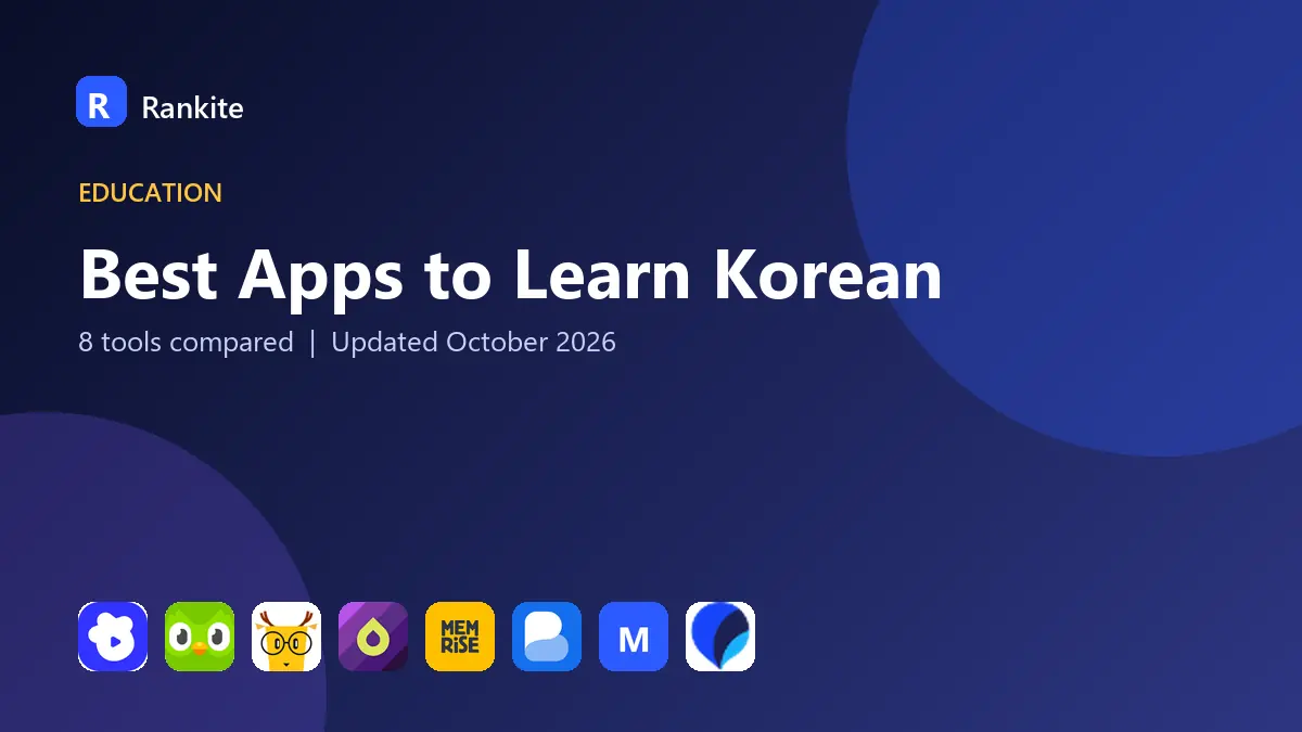 Best Apps to Learn Korean in 2026: 8 Apps Compared