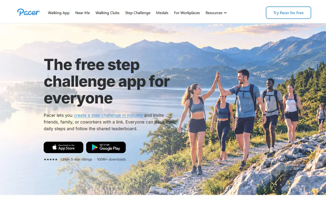Pacer homepage